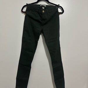 Refuge Dark Green Skinny Jeans